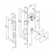 Fechadura Wc Stilo Com Alavanca Bronze Latonado MGM 40mm - e02e06d6-ed93-4cab-bd1d-543d3173c34c