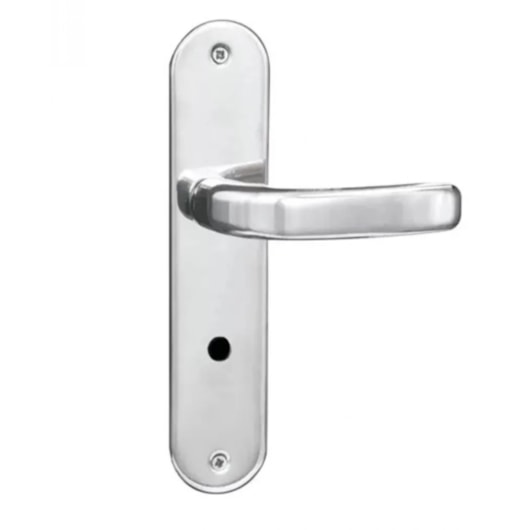Fechadura Wc Stilo Com Alavanca Cromado MGM 40mm - Imagem principal - ab3bdb91-8dbe-47ad-838a-7bfb2671f695