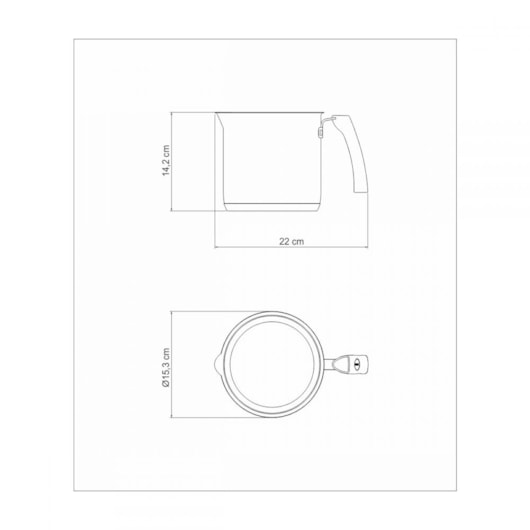 Fervedor Em Inox Solar Ceramic 2l Solar Com Fundo Triplo 62132/146 Tramontina - Imagem principal - 1b514c32-0094-4116-a142-c168cba6a148