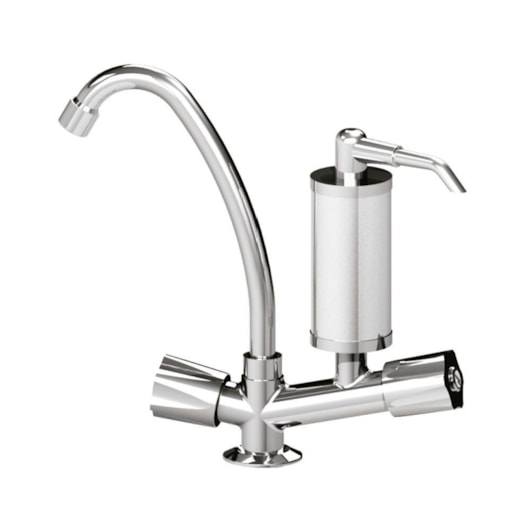 Filtro De Cozinha De Mesa Bica Móvel C50 Luny Cromado Romar DN15 - Imagem principal - ec6526c7-0827-4851-a4ce-07c522101783
