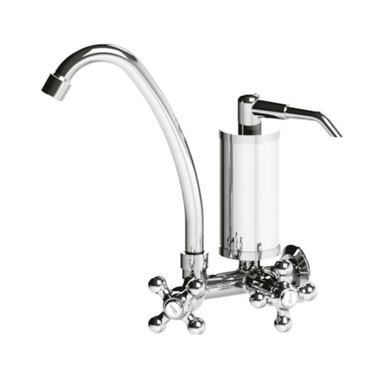 Filtro De Cozinha De Parede Bica Móvel C33 Luny Cromado Romar DN15 - DN20 - Imagem principal - e3992ae0-a946-40e1-a45a-bed5341a5026