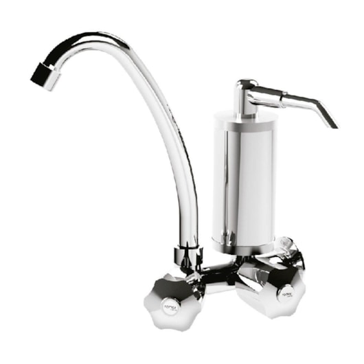 Filtro De Cozinha De Parede Bica Móvel C50 Luny Cromado Romar DN15 - DN20 - Imagem principal - 16004f93-3eb4-45b7-9d5a-9ae544ede142