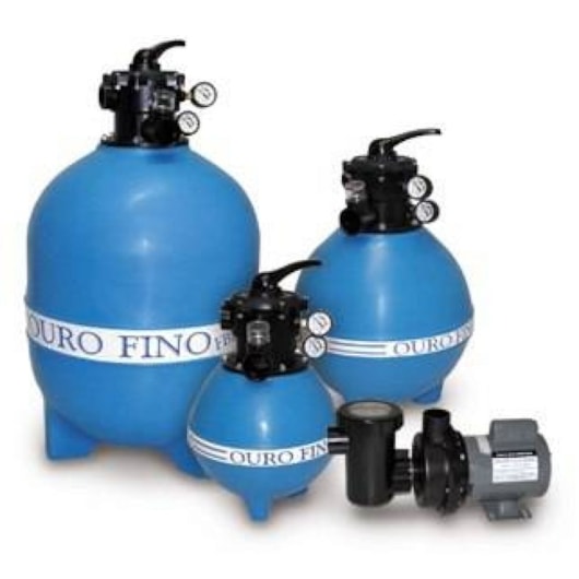 Filtro Para Piscina Em Polietileno Até 45.000 Litros Fbp-16 Motobomba 1,2cv Ouro Fino - Imagem principal - bf45095c-8a71-4b0d-9fe2-42b118bcea0f