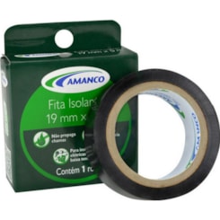 Fita Isolante 19mm Rolo 20m Amanco Fita Isolante 19mm Rolo 20m Amanco