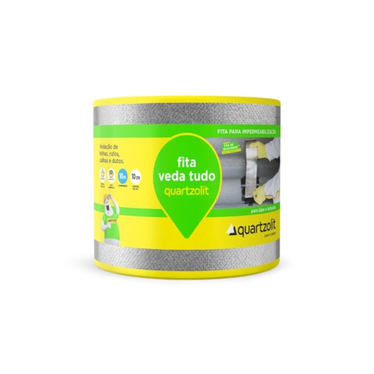 Fita Veda Tudo Autoadesiva Quartzolit 10cm - Imagem principal - a0e6e840-ac5a-4ba9-969f-8d6918e7b089