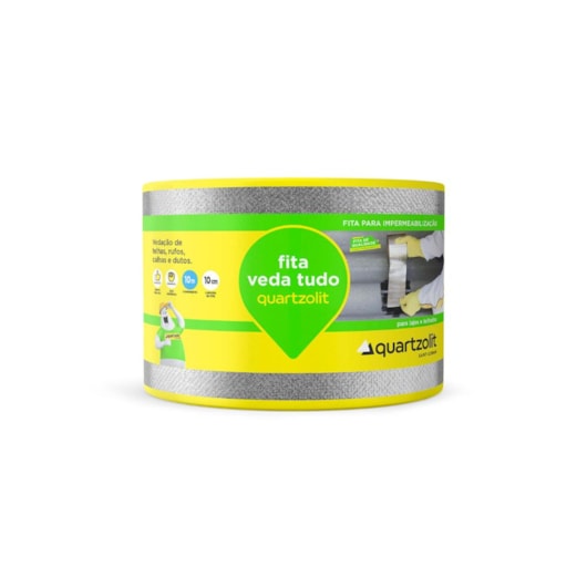Fita Veda Tudo Autoadesiva Quartzolit 10x10cm - Imagem principal - 0c4004b8-b4c0-4a48-b91c-13e20af072bb