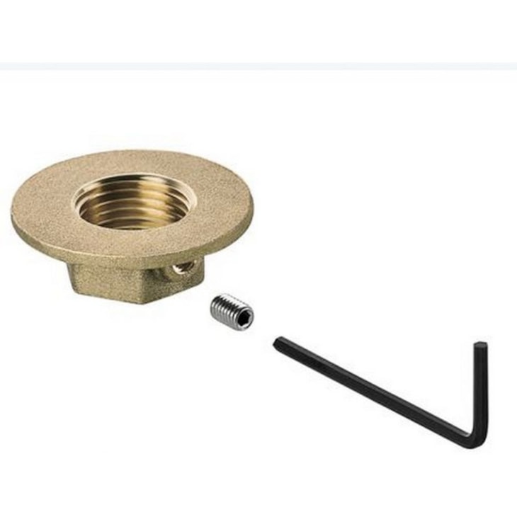 Fixador Para Torneira De Mesa Antivandalismo Cromada Docol