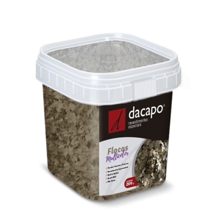 Flocos Multicolor Bronze Dacapo 200g