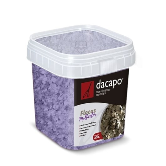 Flocos Multicolor Violeta Dacapo 200g - Imagem principal - f8117e9d-ed67-4bb7-8459-d42b2b5f326d