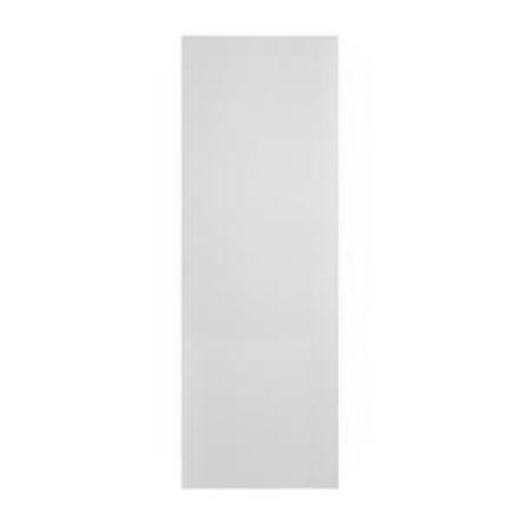 Folha De Porta Melamínica Madeira Lisa Branco MGM 210x60x3,5cm