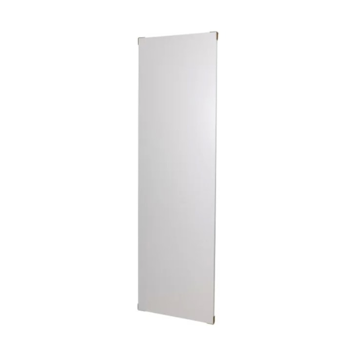 Folha De Porta Melamínica Madeira Lisa Semi-Oca Branco MGM 210x72x3,5cm