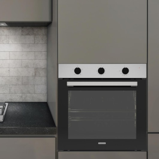 Forno Elétrico De Embutir Em Aço Inox 60 F4 4 Funções 74L Tramontina - Imagem principal - 812985c3-c5b0-4d9d-90c3-fa40b1432edf