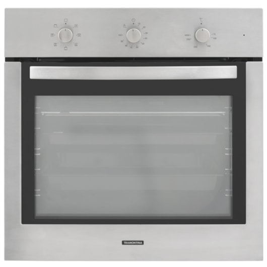 Forno Elétrico de Embutir New Inox Cook 7 Funções Tramontina 71L - Imagem principal - d28d5bf5-09d1-4c8d-9296-98e852ba9578