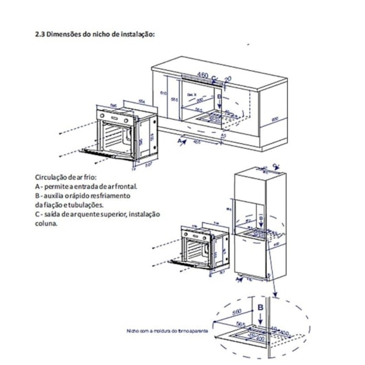 Forno Elétrico Multifunção Madri 7 Funções Debacco 60Cm - Imagem principal - 145c310f-bfb7-4666-b8b5-fca87dd13a5e
