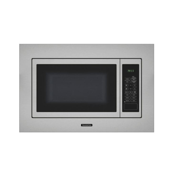 Forno Micro-ondas De Embutir Aço Inox 8 Funções Easy 60 Acetinado Tramontina 25L