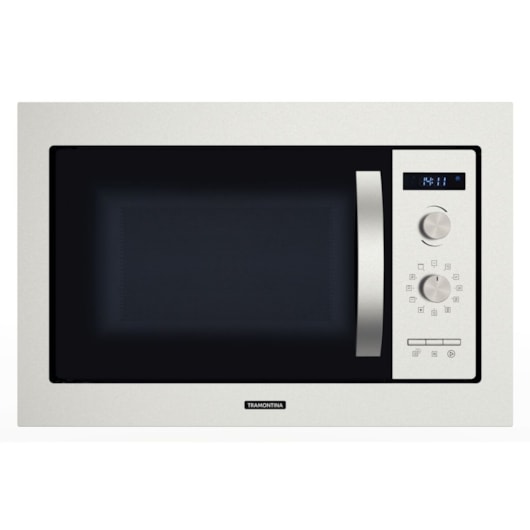 Forno Micro-Ondas Em Aço Inox Escovado Tramontina 25L - Imagem principal - a5270f4d-ed29-46d2-84f0-4bdb349506a5