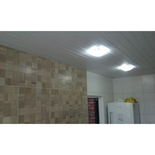 Forro De Pvc Gemini 0,8x20cm 4 Metros Branco Fortlev - Imagem principal - 6b980329-228b-4fd1-8768-d0415263a41d