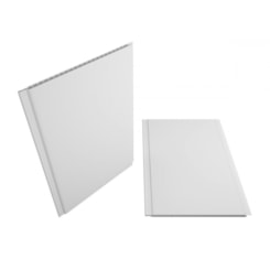 Forro De Pvc Liso Branco Fortlev 20x600x0,8cm