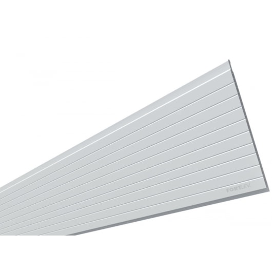 Forro Pvc Frisado Branco Fortlev 20X0,8X700Cm - Imagem principal - d8ad81cd-a1ba-41fa-bd4d-a62ee9f6e377