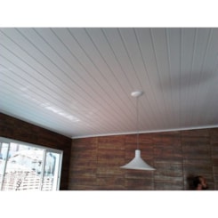 Forro PVC Geminado Branco 20x0,8x600cm
