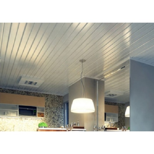 Forro PVC Geminado Branco Fortlev 20x0,8x600cm - Imagem principal - f2183dcb-b351-4793-80f8-b42143742201