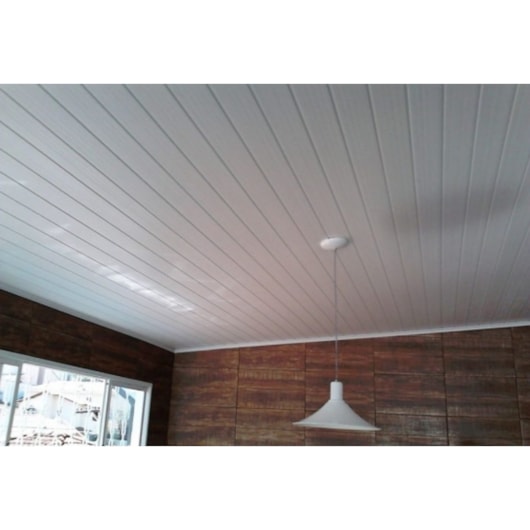 Forro Pvc Geminado Branco Fortlev 8x20x800cm - Imagem principal - 8efba306-3f2a-4ff6-ba0d-29d3b2756b94