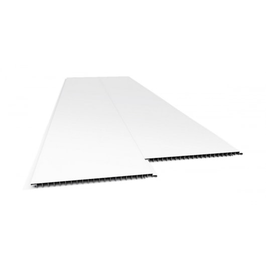 Forro Pvc Junta Seca Branco Fortlev 20X0,8X600Cm - Imagem principal - 6c5dd9f6-c195-432e-ab85-d979ba37871c