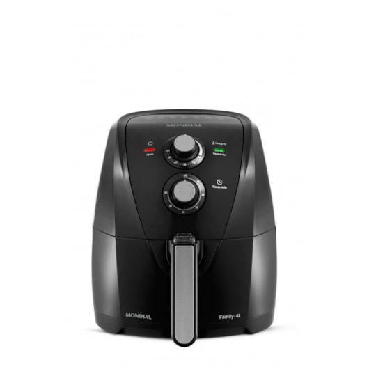 Fritadeira Air Fryer AFN40FB Preto Mondial  4L 127V 1500W  - Imagem principal - c609868e-4925-4c83-bade-e817b1f5eaf4