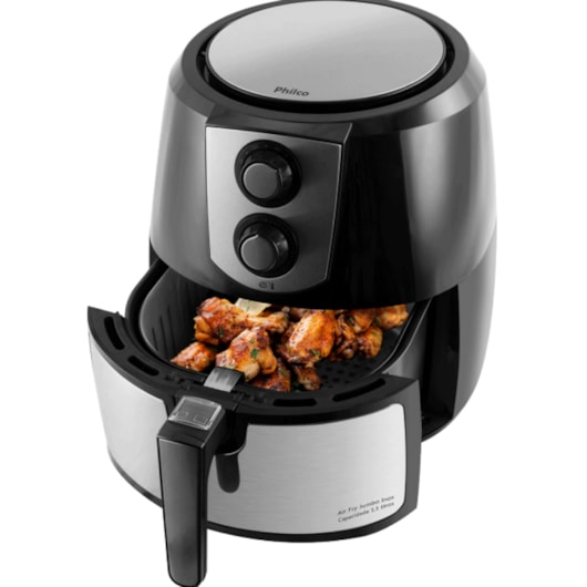 Fritadeira Air Fryer PFR06PI Philco 127V - Imagem principal - 993a44e8-b69c-4d0c-9b14-432b7f2b2452