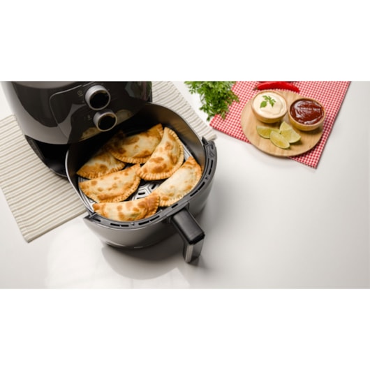 Fritadeira Elétrica Air Fryer Cinza Wap 1500W 127V 4l - Imagem principal - 1947f6e7-f9ab-4d71-8be5-64d2851af6fb