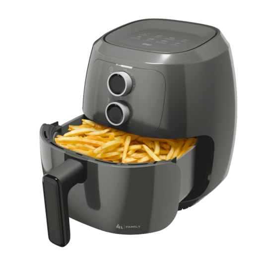 Fritadeira Elétrica Air Fryer Cinza Wap 1500W 127V 4l - Imagem principal - 47abab08-c9ff-4fb7-85d3-f5753ce562db