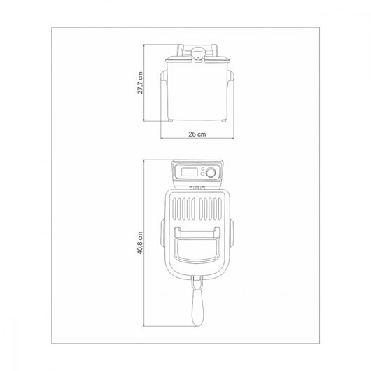 Fritadeira Elétrica Breville Smart 220V Inox Tramontina - Imagem principal - e7491d43-9464-48c1-aa8b-a3e2d05d00f9