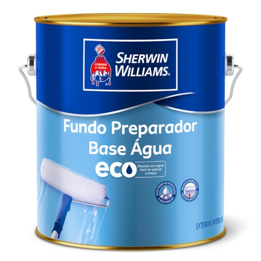 Fundo Preparador De Paredes Eco Sherwin Williams 3,6L - Imagem principal - 55bd0e7e-4640-4a03-b3d7-5dd8420d2d77