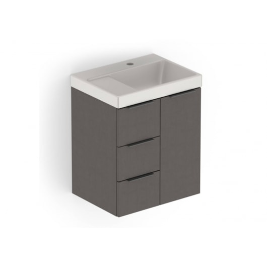 Gabinete Com Cuba Arenal Com Gavetas e Porta Almendra Roca 50x38cm - Imagem principal - 59593d41-6797-45ef-929f-2915425d8c63