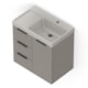 Gabinete Com Cuba Arenal Com Gavetas e Porta Crema Roca 60x38cm  - 578344b9-4166-4a89-ac4b-681ff5053ad4