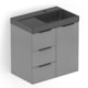 Gabinete Com Cuba Arenal Com Gavetas e Porta Plata Roca 60x38cm - e15d761d-0709-44a0-bc37-bce7c6d4a587