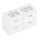 Gabinete Com Lavatório Debba 4 Gavetas Roca 120x46cm - 025add70-385a-4fad-8869-48c89fd46a90