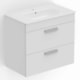 Gabinete Integrado 2 Gavetas Com Lavatório Debba Branco Roca - e06b68b9-4920-430e-9e8e-7ae44980a0a3
