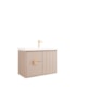 Gabinete Para Banheiro Com Lavatório Copenhague Cappuccino MGM Móveis 80cm - e3687532-3e74-441c-bdd8-aaab494e00bf
