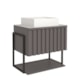 Gabinete Para Banheiro Com Lavatório Frise Metalon Titanium MGM Moveis 60cm - 094847a1-8b85-4a42-abaa-79eec0b5d62c