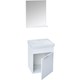 Gabinete Para Banheiro Com Lavatório Integrado De Madeira Like Com Espelho E Prateleira Branco Celite 41x34cm - 7f14f932-5df2-4bf1-af68-682cc23fdfaa