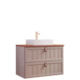 Gabinete Para Banheiro Com Lavatório Sense Cappuccino Freijo MGM Moveis 60cm - 0c940fa8-c27d-4859-9369-f992dc0d41a0