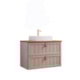 Gabinete Para Banheiro Com Lavatório Sense Cappuccino Freijo MGM Moveis 60cm - 51167b20-87aa-45f4-a3ad-0ef8f8d788d9