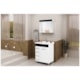 Gabinete Para Banheiro Mônaco 59,5cm Com Pés E 4 Gavetas Preto Rorato - c43ac952-ac22-4346-866c-ce2fefd18831