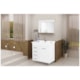 Gabinete Para Banheiro Mônaco 79,5cm Com Pés E 4 Gavetas Branco Rorato - 380dc375-e29e-49b8-aa6a-f629b8ec7890