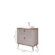Gabinete Para Banheiro Vêneto Capuccino Freijo MGM Móveis 61,3cm - 5d147737-adda-4037-8ce6-6529c786de4c