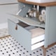 Gabinete Para Banheiro Veneto Pistache Freijó Mgm Móveis 60cm - 744d1410-cdcb-44d1-9d3e-e314c0d27396