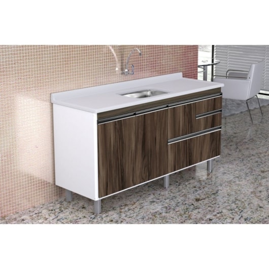 Gabinete Para Cozinha Coliseu 114,2cm 586240 Castaine Rorato - Imagem principal - 76afcc64-446b-46f8-93c9-46bc6c9d6eac