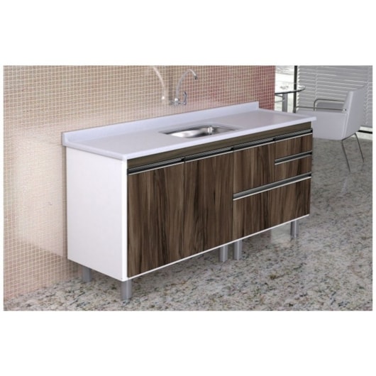 Gabinete Para Cozinha Coliseu 174,10cm 586540 Castaine Rorato - Imagem principal - 960937c2-c3ef-485b-aeb3-ca17af9c835e