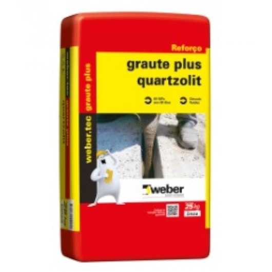 Graute Plus 25 Kg Quartzolit - Imagem principal - 657cab5a-af2d-47f1-b1b8-71313516a084